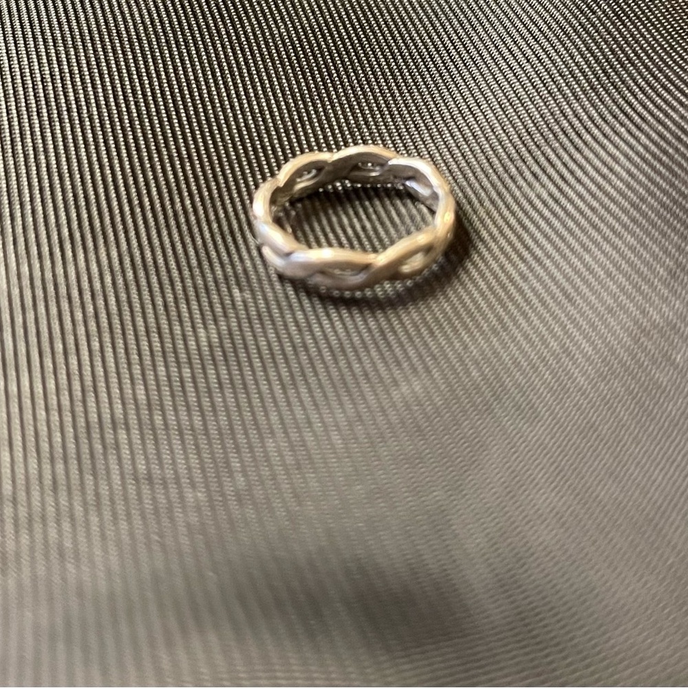 James Avery Sterling Silver Woven Braided Ring